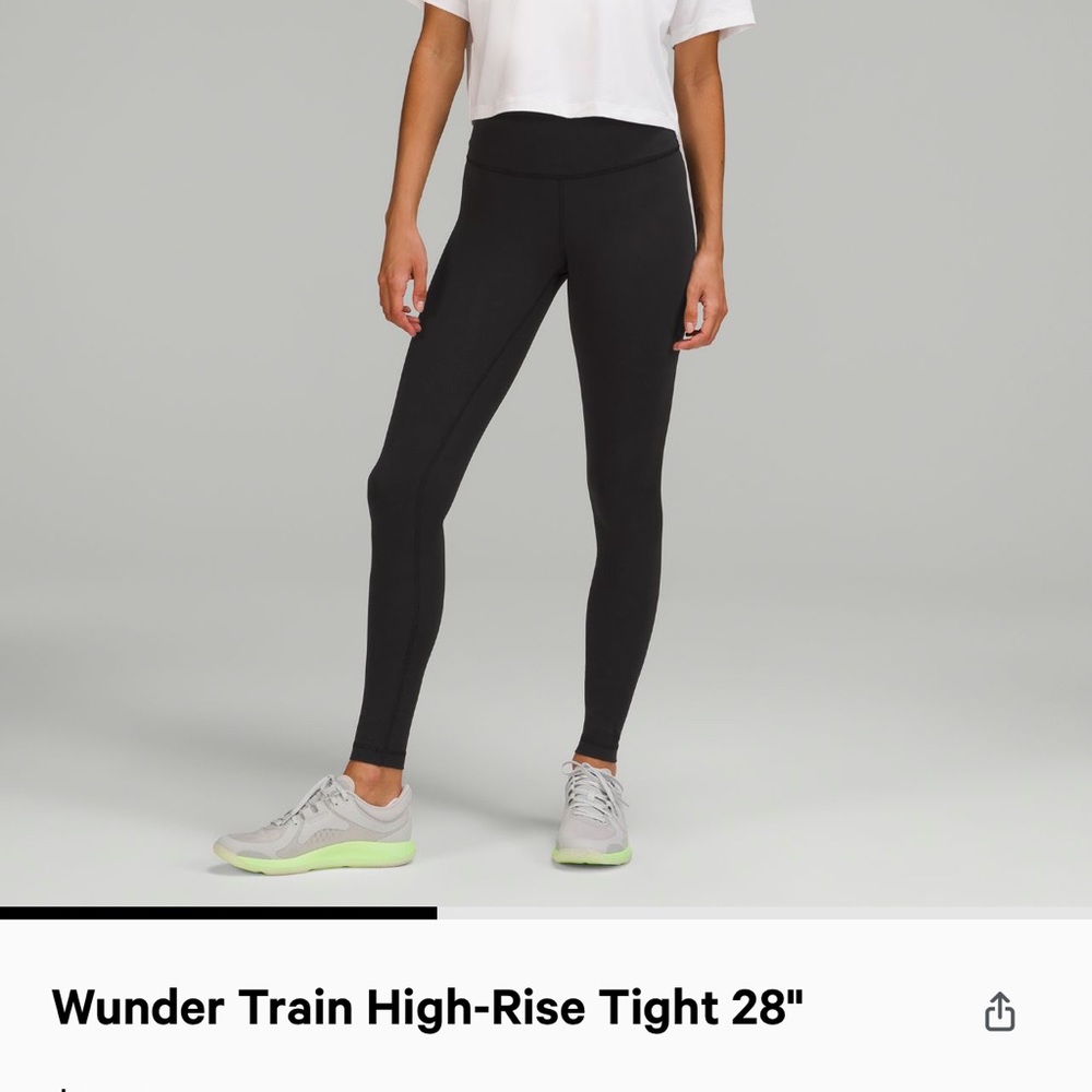 Lululemon Wunder Under 28”